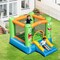 Monster Themed Inflatable Bounce House with Slide and 550W Blower